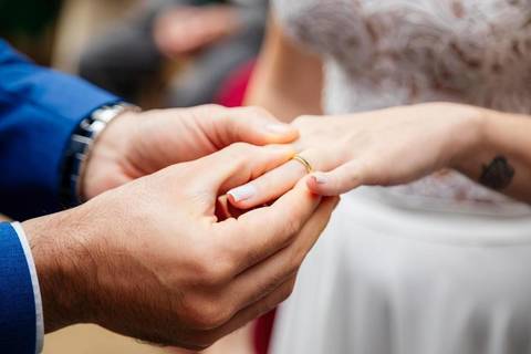 As melhores ideias e inspirações criativas de fotos de casamento da do momento da cerimônia no Espaço Vitta Eventos'