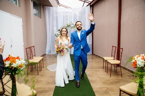 As melhores ideias e inspirações criativas de fotos de casamento da do momento da cerimônia no Espaço Vitta Eventos'