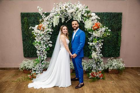 As melhores ideias e inspirações criativas de fotos de casamento da dos noivos no Espaço Vitta Eventos'