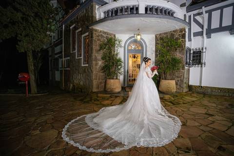 As melhores ideias e inspirações criativas de fotos de casamento da noiva no Clube de Campo do Castelo'