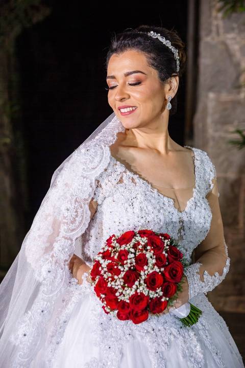 As melhores ideias e inspirações criativas de fotos de casamento da noiva no Clube de Campo do Castelo'