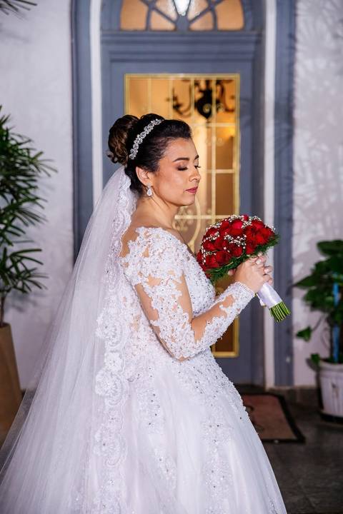 As melhores ideias e inspirações criativas de fotos de casamento da noiva no Clube de Campo do Castelo'