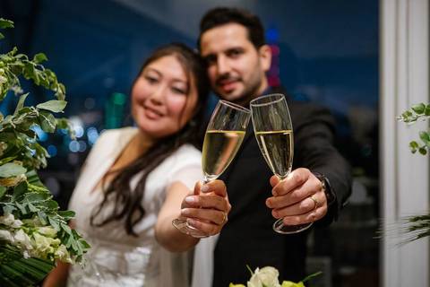 As melhores ideias e inspirações criativas de fotos de casamento do noivos no Novotel São Paulo Morumbi '