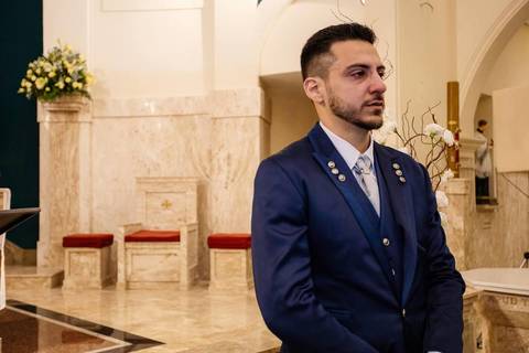 As melhores ideias e inspirações criativas de fotos de casamento da cerimônia na Paróquia São José Osasco'