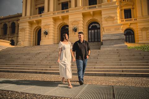 As melhores ideias e inspirações de fotos criativas para ensaio pré wedding no Museu do Ipiranga e Parque da Independência'