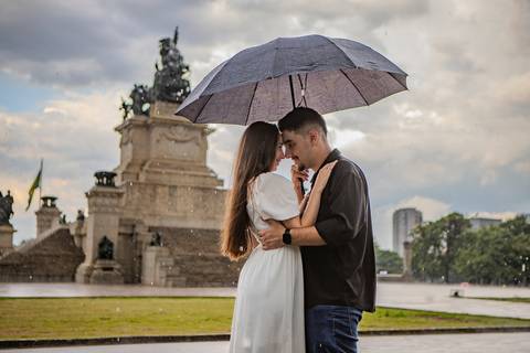 As melhores ideias e inspirações de fotos criativas para ensaio pré wedding no Museu do Ipiranga e Parque da Independência'