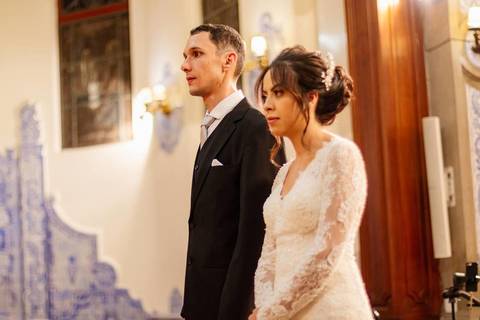 As melhores ideias e inspirações criativas de fotos de casamento na Paróquia Nossa Senhora do Brasil'