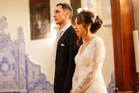 As melhores ideias e inspirações criativas de fotos de casamento na Paróquia Nossa Senhora do Brasil'