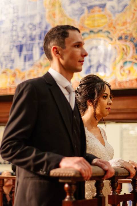 As melhores ideias e inspirações criativas de fotos de casamento na Paróquia Nossa Senhora do Brasil'