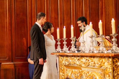 As melhores ideias e inspirações criativas de fotos de casamento na Paróquia Nossa Senhora do Brasil'