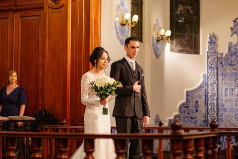 As melhores ideias e inspirações criativas de fotos de casamento na Paróquia Nossa Senhora do Brasil'