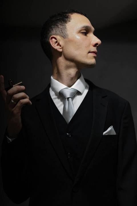 As melhores ideias e inspirações criativas de fotos de casamento do making of do noivo'