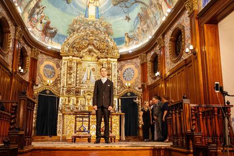 As melhores ideias e inspirações criativas de fotos de casamento na Paróquia Nossa Senhora do Brasil'