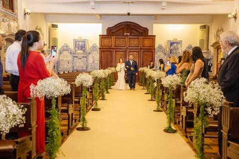 As melhores ideias e inspirações criativas de fotos de casamento na Paróquia Nossa Senhora do Brasil'