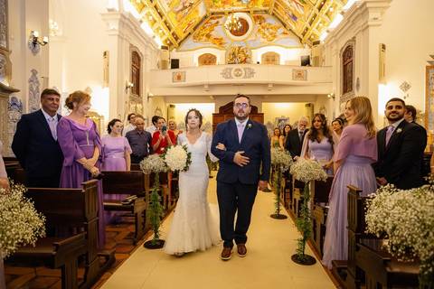 As melhores ideias e inspirações criativas de fotos de casamento na Paróquia Nossa Senhora do Brasil'