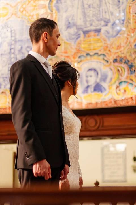 As melhores ideias e inspirações criativas de fotos de casamento na Paróquia Nossa Senhora do Brasil'