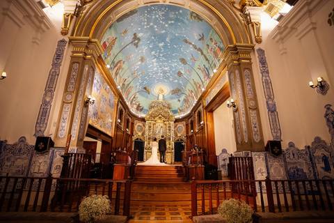 As melhores ideias e inspirações criativas de fotos de casamento na Paróquia Nossa Senhora do Brasil'