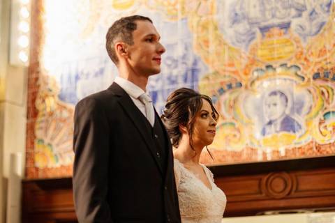 As melhores ideias e inspirações criativas de fotos de casamento na Paróquia Nossa Senhora do Brasil'