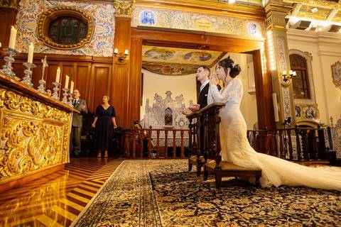 As melhores ideias e inspirações criativas de fotos de casamento na Paróquia Nossa Senhora do Brasil'