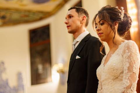 As melhores ideias e inspirações criativas de fotos de casamento na Paróquia Nossa Senhora do Brasil'