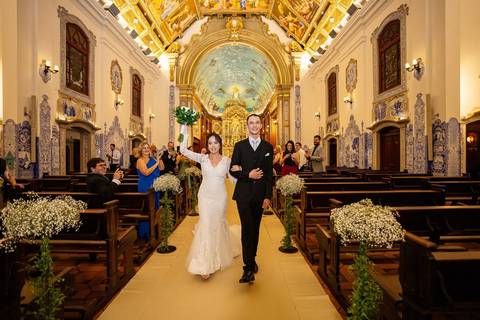 As melhores ideias e inspirações criativas de fotos de casamento na Paróquia Nossa Senhora do Brasil'