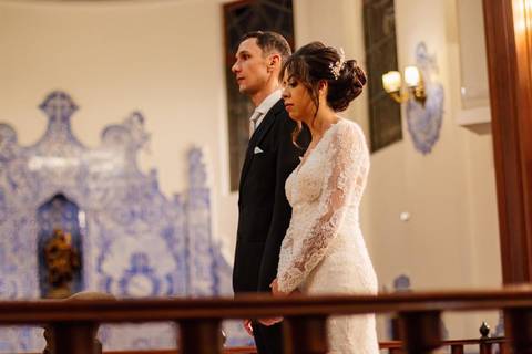 As melhores ideias e inspirações criativas de fotos de casamento na Paróquia Nossa Senhora do Brasil'