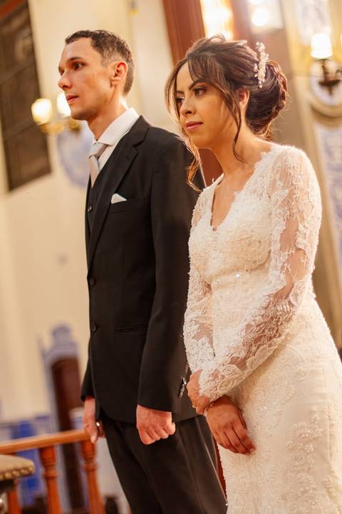 As melhores ideias e inspirações criativas de fotos de casamento na Paróquia Nossa Senhora do Brasil'