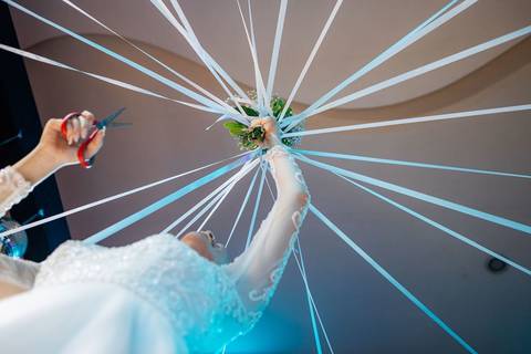 As melhores ideias e inspirações criativas de fotos de casamento no espaço Perinas Buffet'