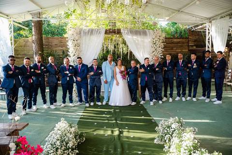 As melhores ideias e inspirações criativas de fotos de casamento do momento da cerimônia no Espaço Mapri Eventos'