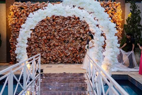As melhores ideias e inspirações criativas de fotos de casamento do  Espaço Castelo Marilias Buffet'