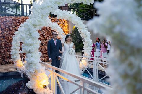 As melhores ideias e inspirações criativas de fotos de casamento do  Espaço Castelo Marilias Buffet'