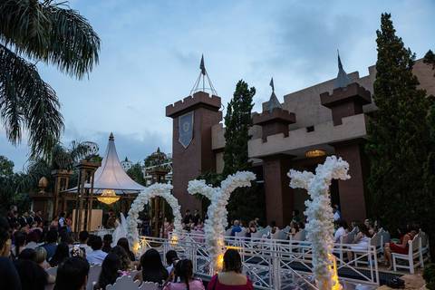As melhores ideias e inspirações criativas de fotos de casamento do  Espaço Castelo Marilias Buffet'