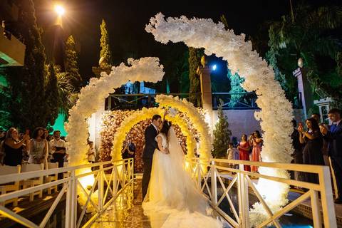 As melhores ideias e inspirações criativas de fotos de casamento do  Espaço Castelo Marilias Buffet'