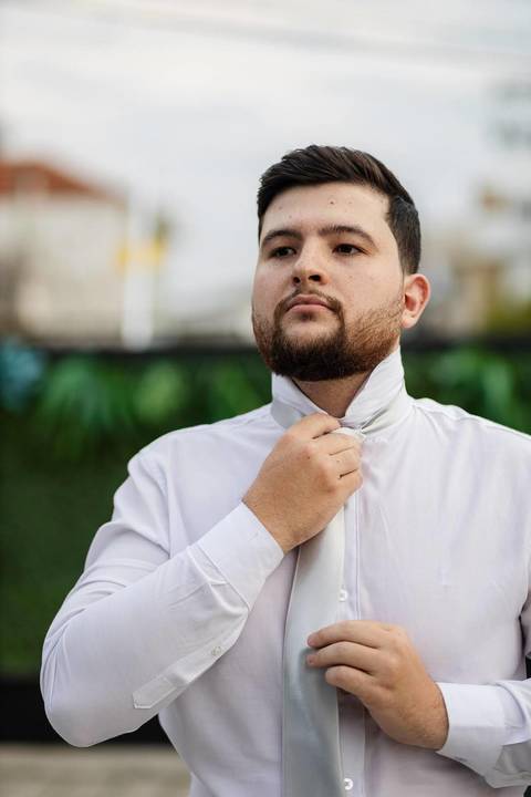 As melhores ideias e inspirações criativas de fotos de casamento do making of do noivo'