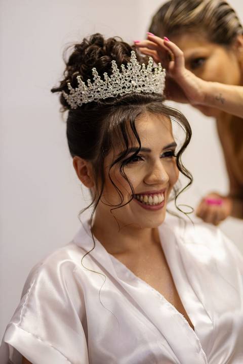 As melhores ideias e inspirações criativas de fotos de casamento do making of da noiva'