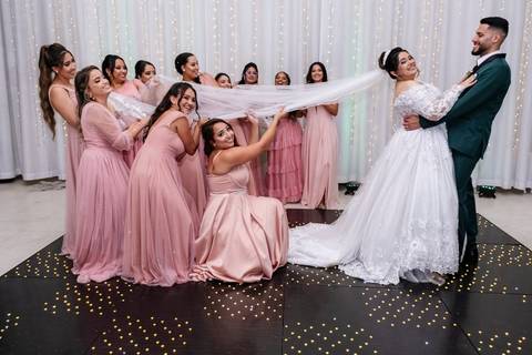 As melhores ideias e inspirações criativas de fotos de casamento na recepção no Buffet Piatto'