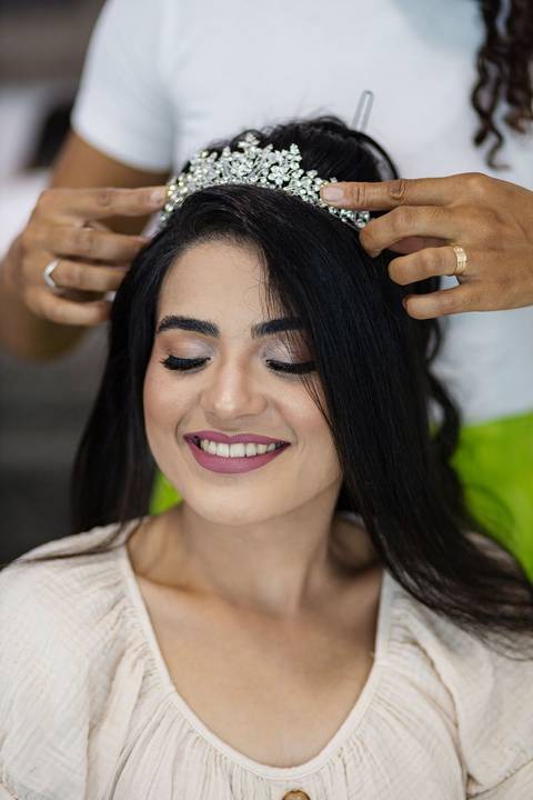 As melhores ideias e inspirações criativas de fotos de casamento do making of da noiva em casa'