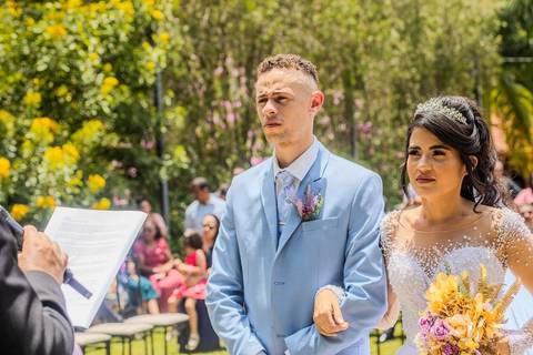 As melhores ideias e inspirações criativas de fotos de casamento ao ar livre no Espaço Chácara Alfa Ecologia e Lazer'