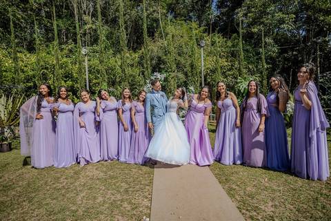 As melhores ideias e inspirações criativas de fotos de casamento ao ar livre no Espaço Chácara Alfa Ecologia e Lazer'