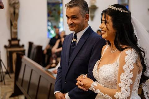 As melhores ideias e inspirações criativas de fotos de casamento na Paróquia Santo Antônio de Aldeia da Serra '