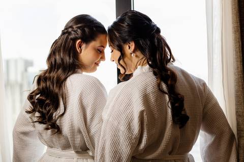 As melhores ideias e inspirações criativas de fotos de casamento do making of da noiva no Hotel'