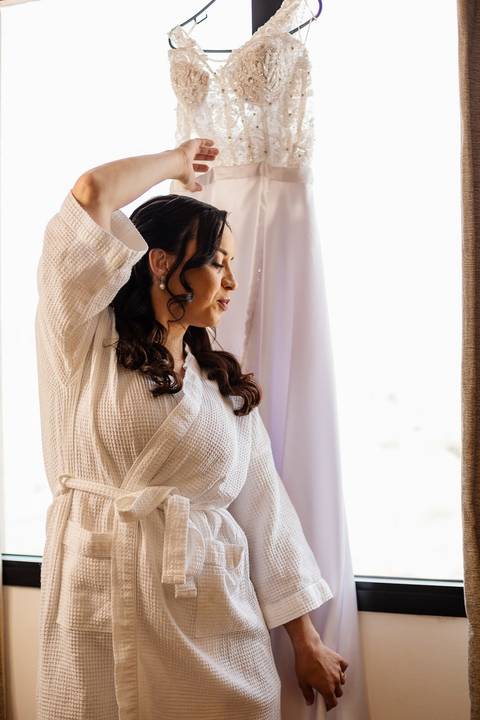 As melhores ideias e inspirações criativas de fotos de casamento do making of da noiva no Hotel'