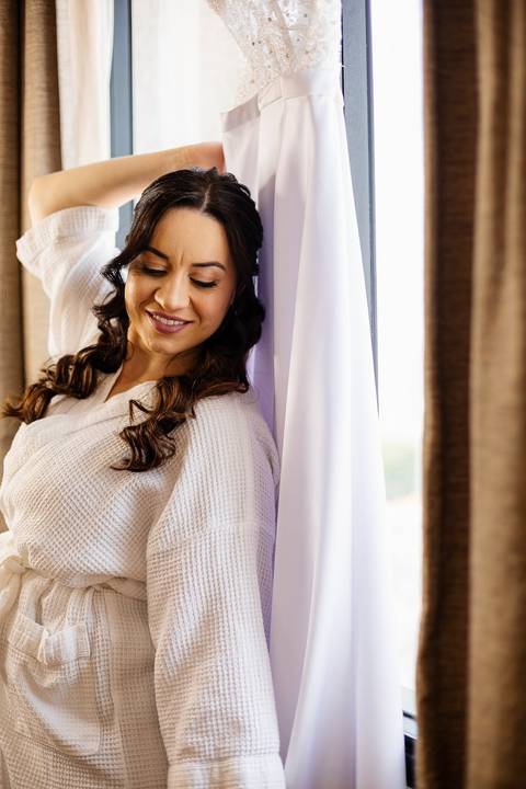 As melhores ideias e inspirações criativas de fotos de casamento do making of da noiva no Hotel'