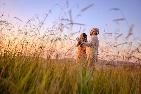As melhores ideias e inspirações criativas de fotos de chá revelação emocionante no Morro do Capuava'