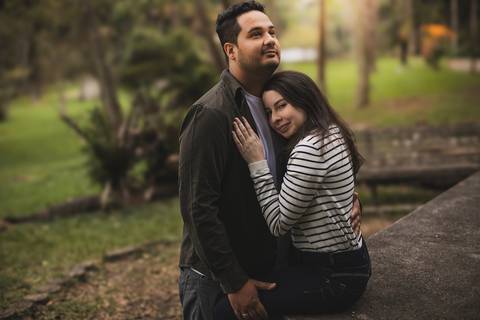 As melhores ideias e inspirações criativas de fotos de ensaio pré wedding no parque Jardim Botânico'