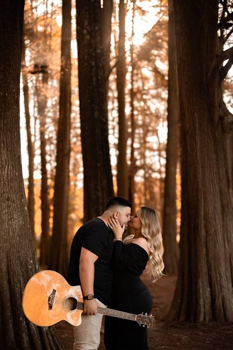 As melhores ideias e inspirações criativas de fotos de ensaio pré wedding no parque Horto Florestal'