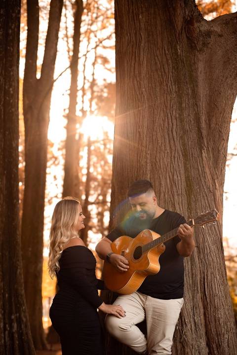 As melhores ideias e inspirações criativas de fotos de ensaio pré wedding no parque Horto Florestal'