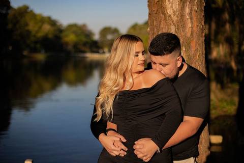 As melhores ideias e inspirações criativas de fotos de ensaio pré wedding no parque Horto Florestal'