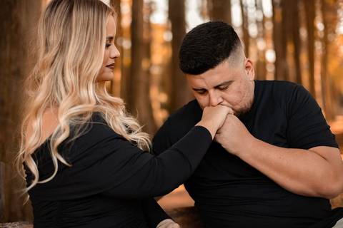 As melhores ideias e inspirações criativas de fotos de ensaio pré wedding no parque Horto Florestal'