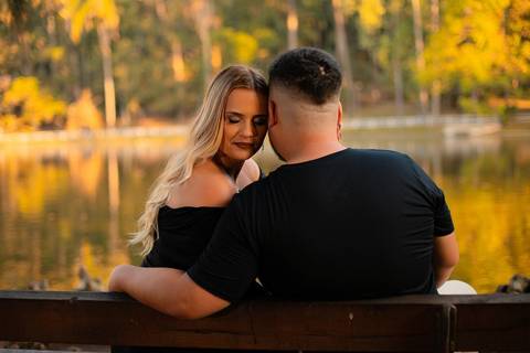 As melhores ideias e inspirações criativas de fotos de ensaio pré wedding no parque Horto Florestal'